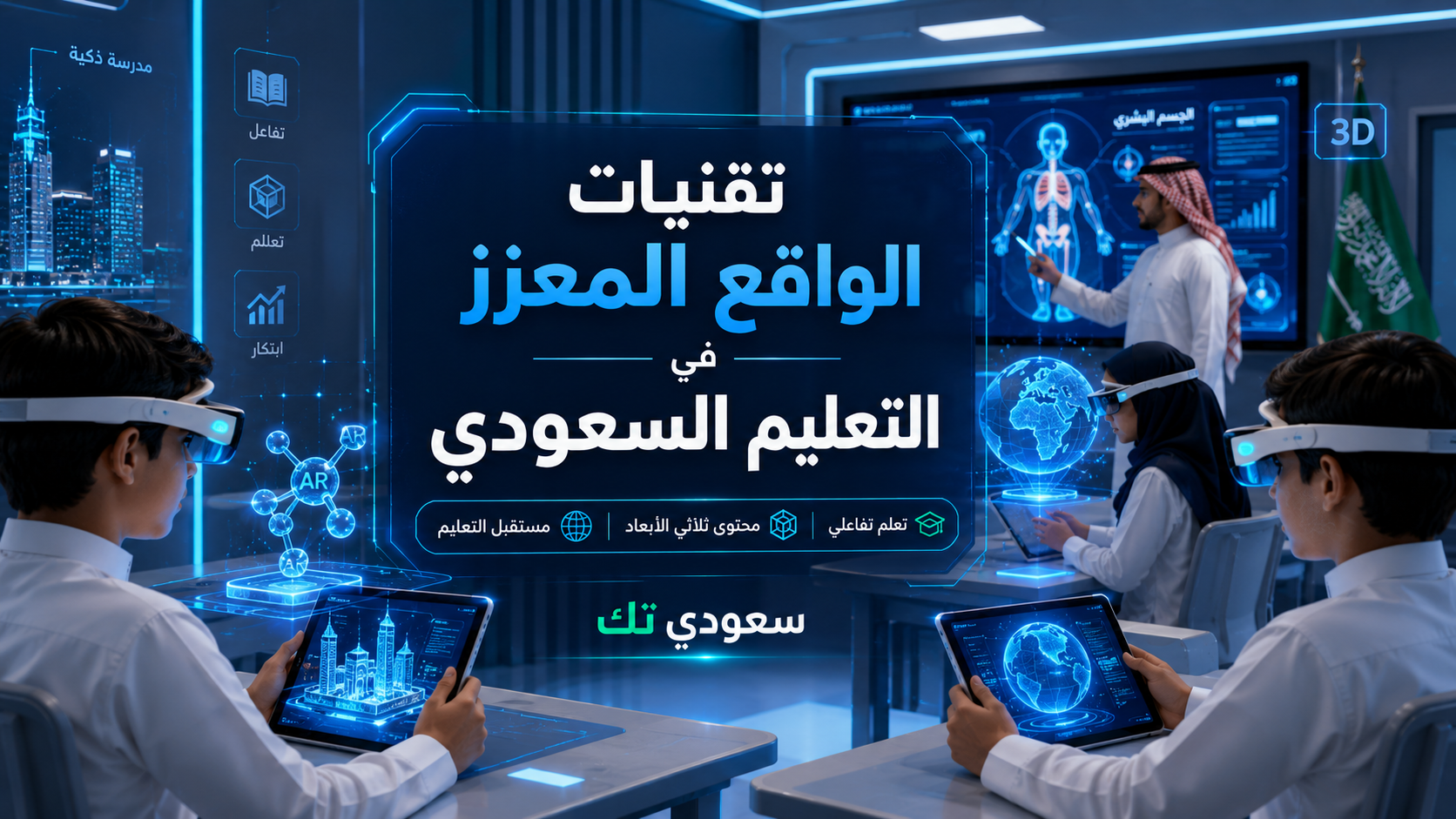 أحدث تقنيات الواقع المعزز في التعليم السعودي 2026 وكيف تغيّر مستقبل التعلم
